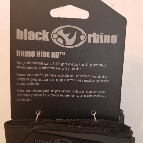 BLACK RHINO Men's Size XL Rhino Hide HD Strong Cowhide Palm Gloves - Picture 4 of 6